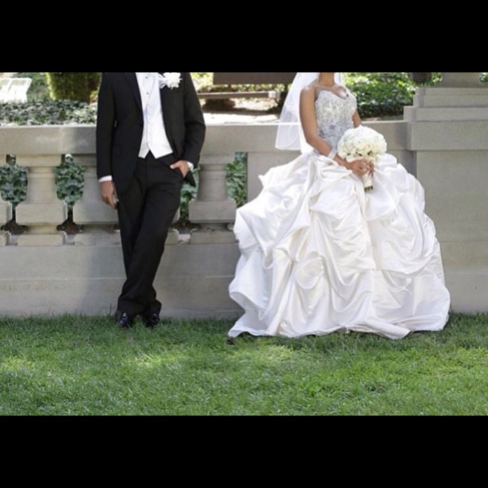 Baracci Wedding Dress Swarovski Famous Designer